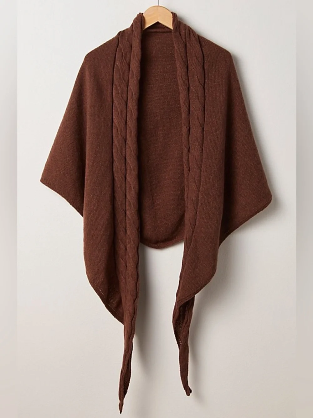 NWOT Free People Coastline Cable Knit Scarf